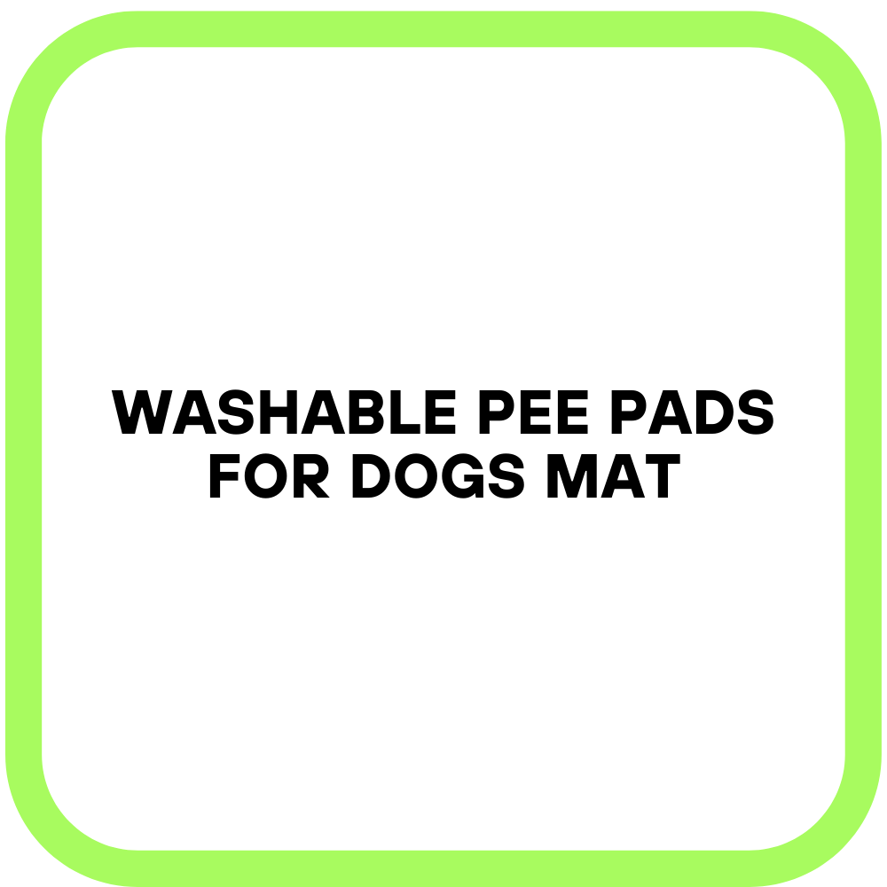 Washable Pee Pads for Dogs Mat