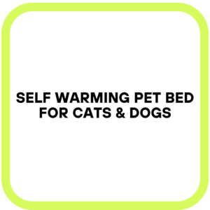Self Warming Pet Bed for Cats & Dogs