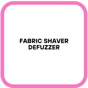 Fabric Shaver Defuzzer