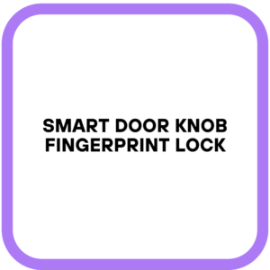 Smart Door Knob Fingerprint Lock
