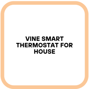 vine Smart Thermostat for House