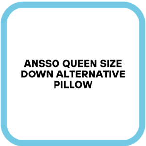 ANSSO Queen Size Down Alternative Pillow