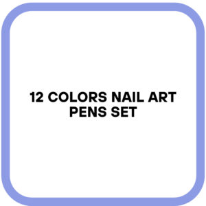 12 Colors Nail Art Pens Set