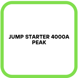 Jump Starter 4000A Peak