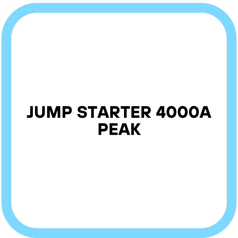 Jump Starter 4000A Peak