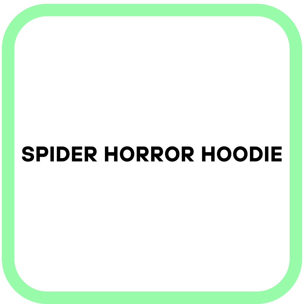 Spider Horror Hoodie