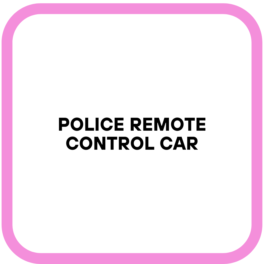Police Remote Control Car