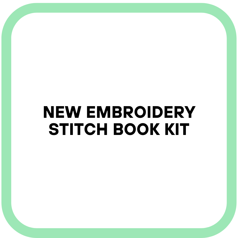 New Embroidery Stitch Book Kit