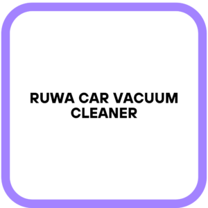 ruwa Car Vacuum Cleaner