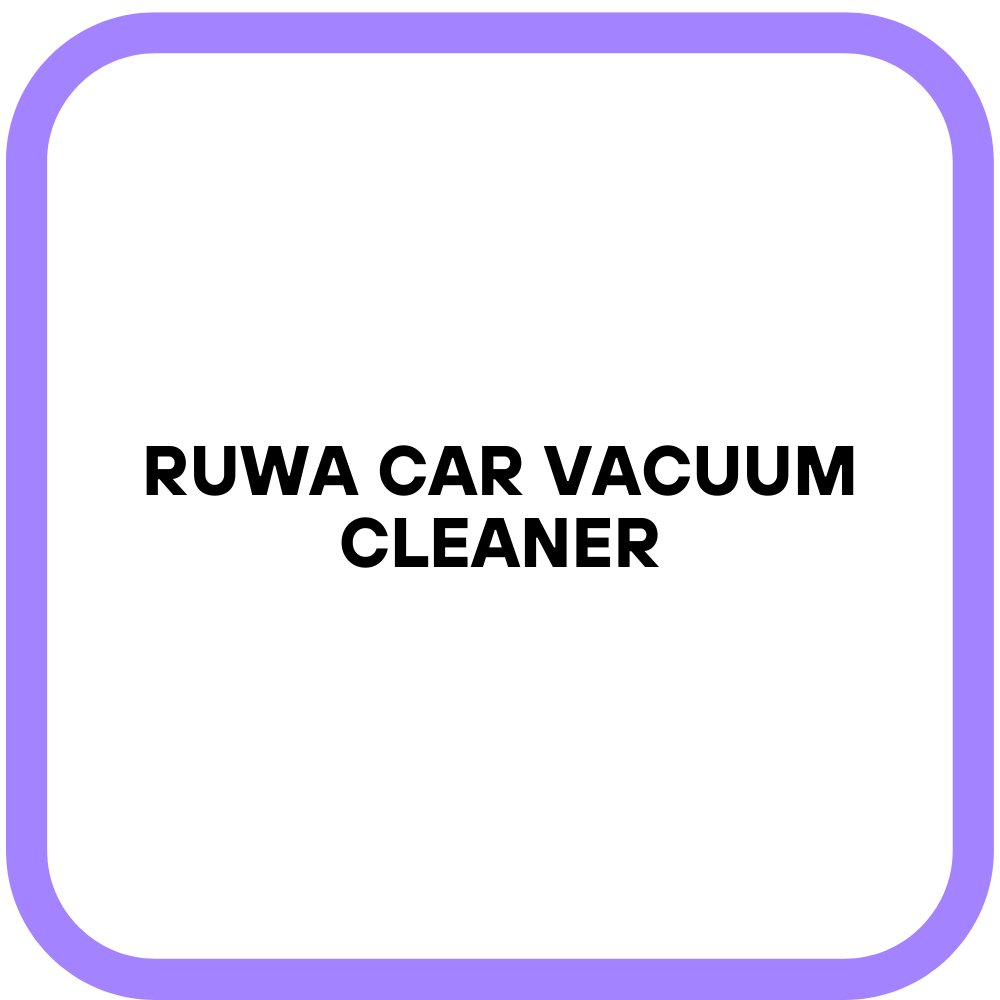 ruwa Car Vacuum Cleaner