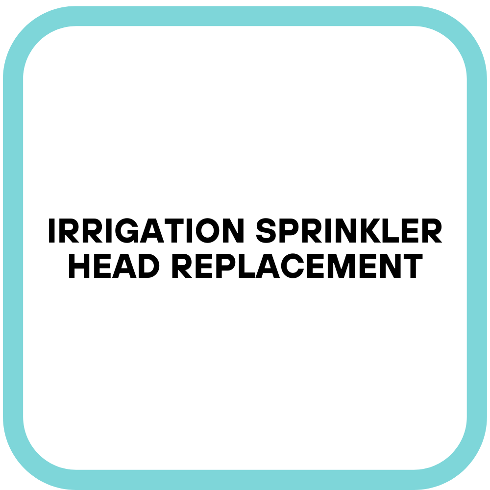 Irrigation Sprinkler Head Replacement
