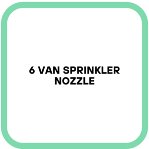 6 Van Sprinkler Nozzle