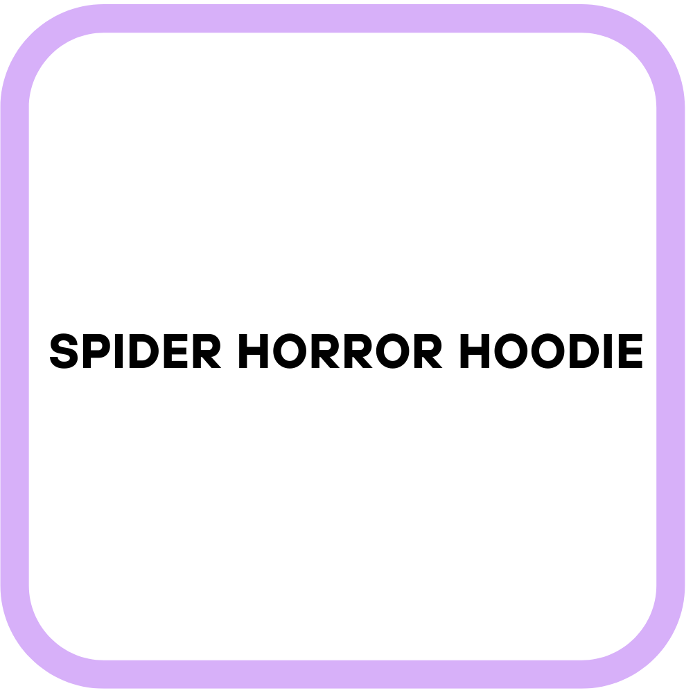 Spider Horror Hoodie