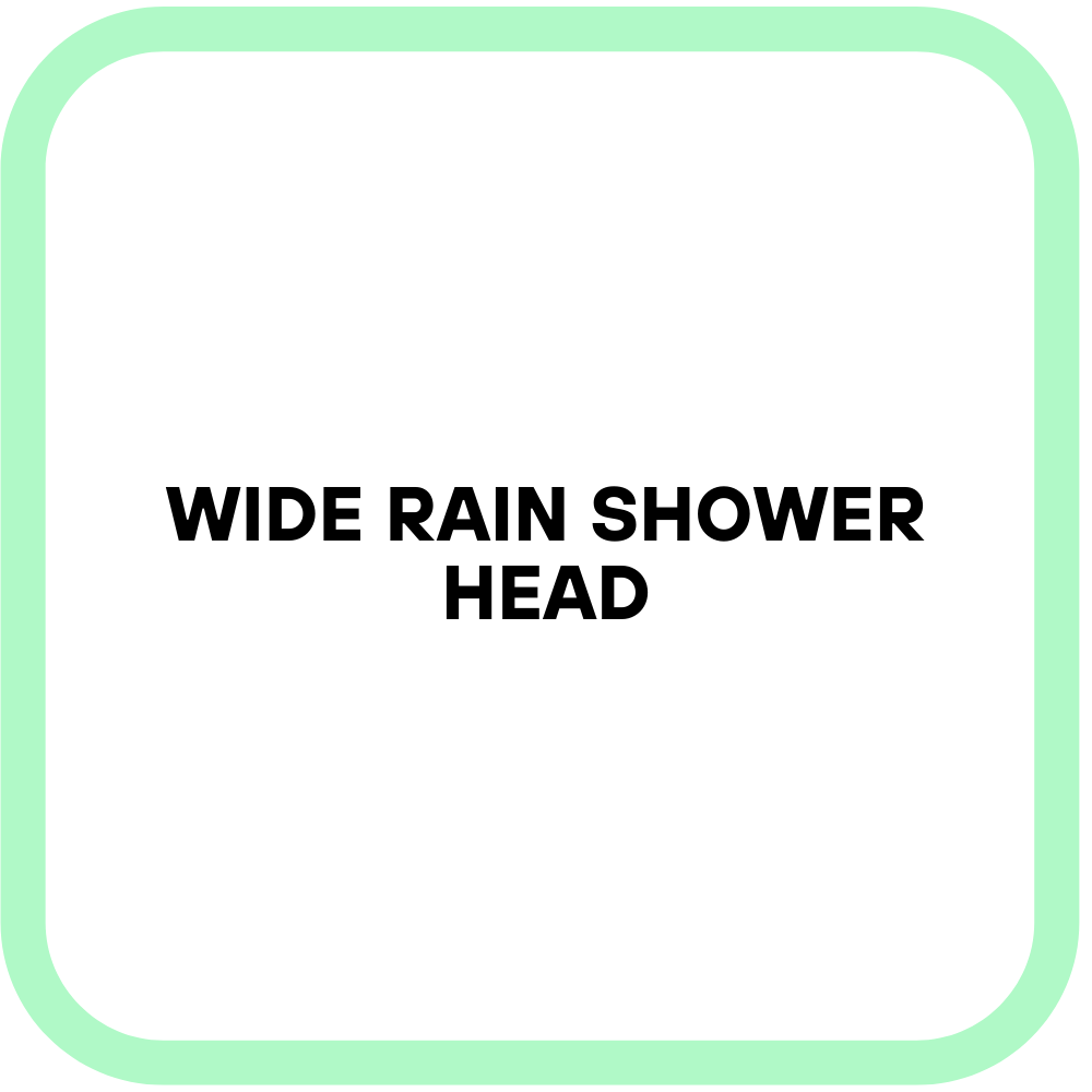 Wide Rain Shower Head
