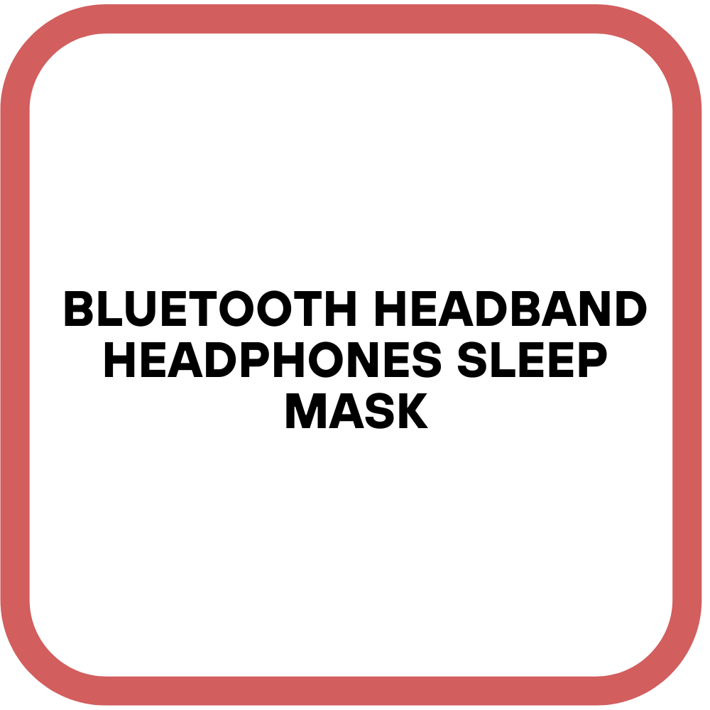 Bluetooth Headband Headphones Sleep Mask