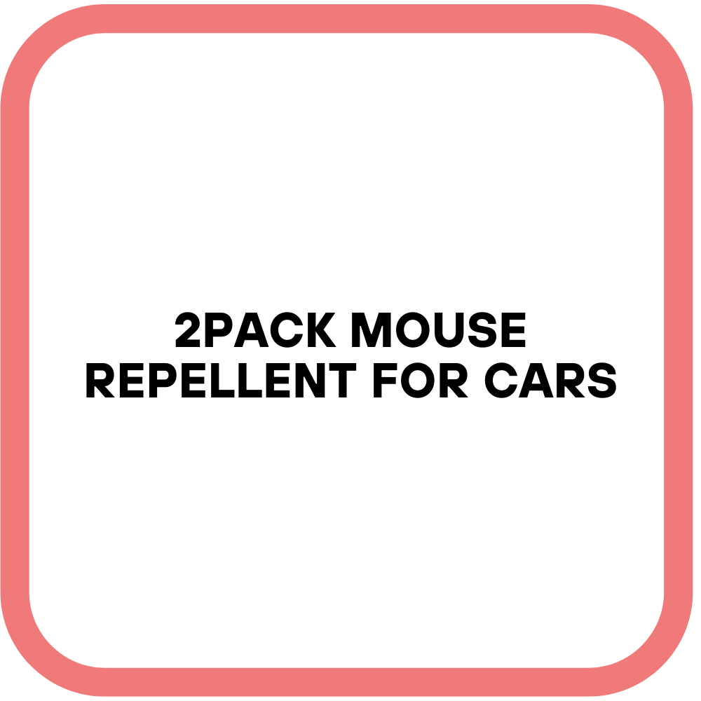 2PACK Mouse Repellent for Cars