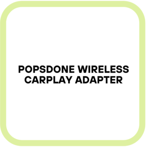 Popsdone Wireless Carplay Adapter