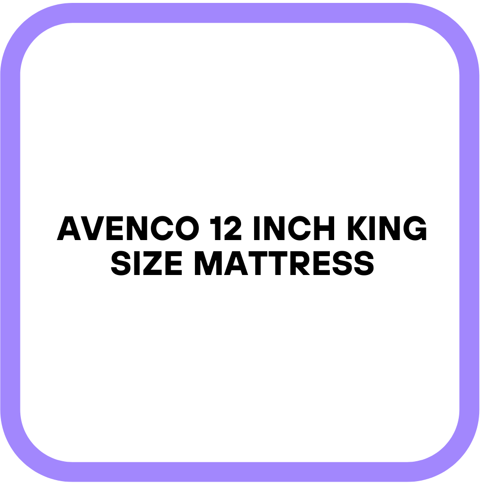 Avenco 12 Inch King Size Mattress