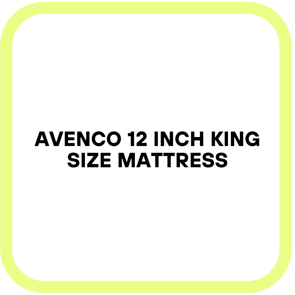 Avenco 12 Inch King Size Mattress