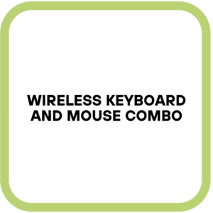 Wireless Keyboard and Mouse Combo