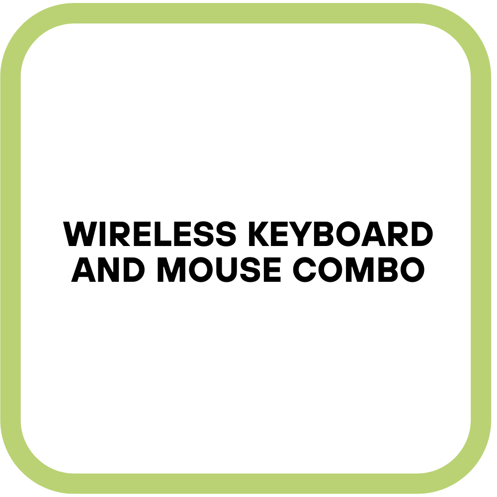 Wireless Keyboard and Mouse Combo