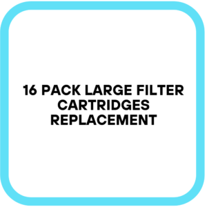 16 Pack Large Filter Cartridges Replacement
