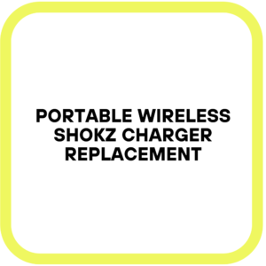 Portable Wireless Shokz Charger Replacement