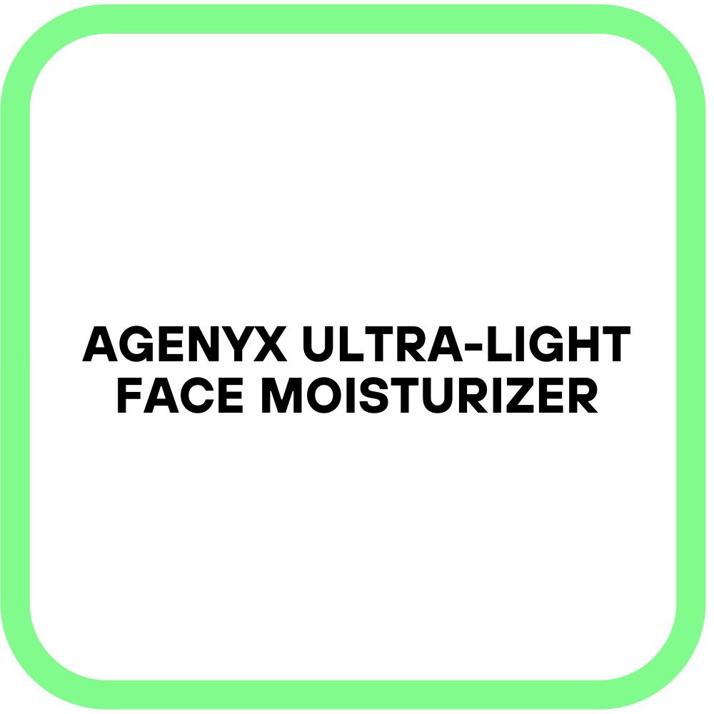 Agenyx Ultra-Light Face Moisturizer