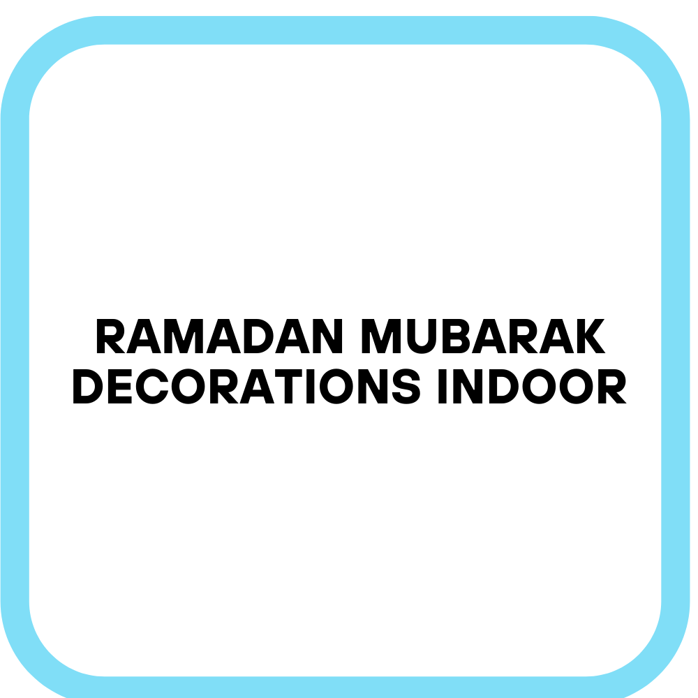 Ramadan Mubarak Decorations Indoor