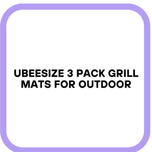 UBeesize 3 Pack Grill Mats for Outdoor