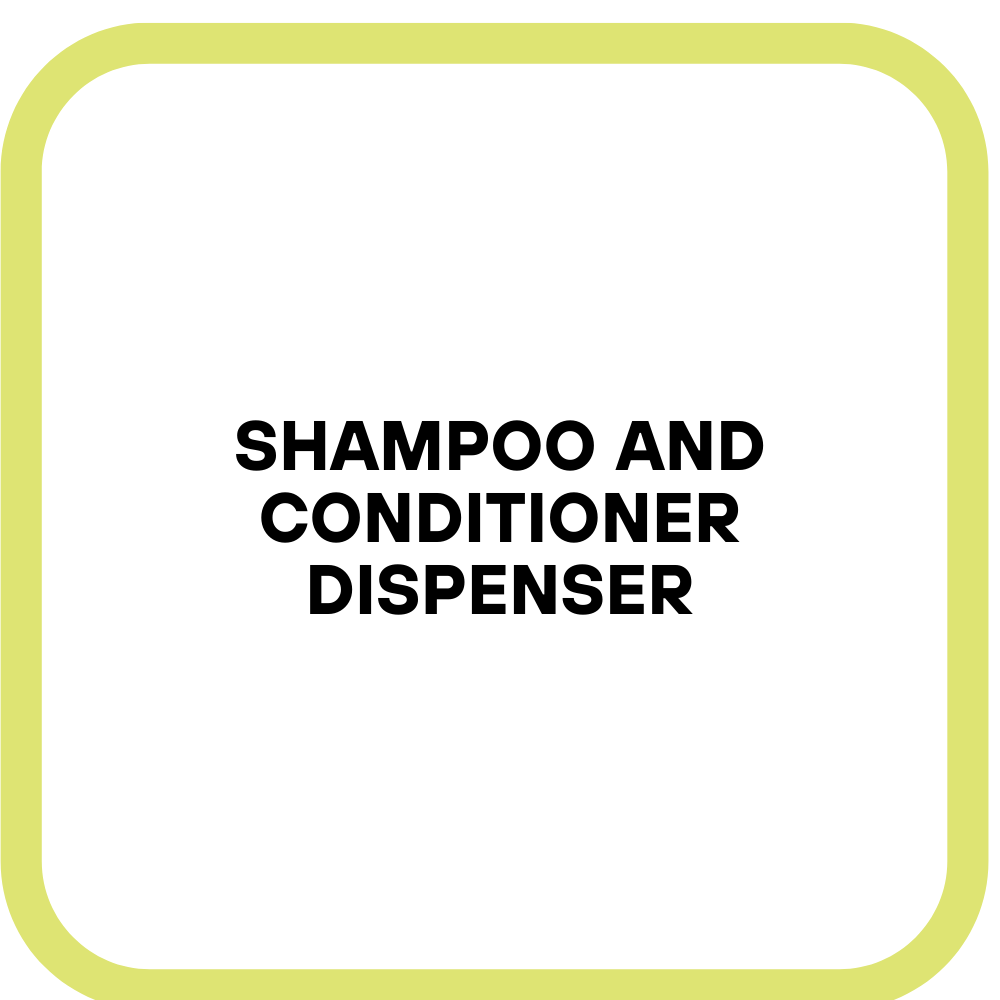 Shampoo and Conditioner Dispenser