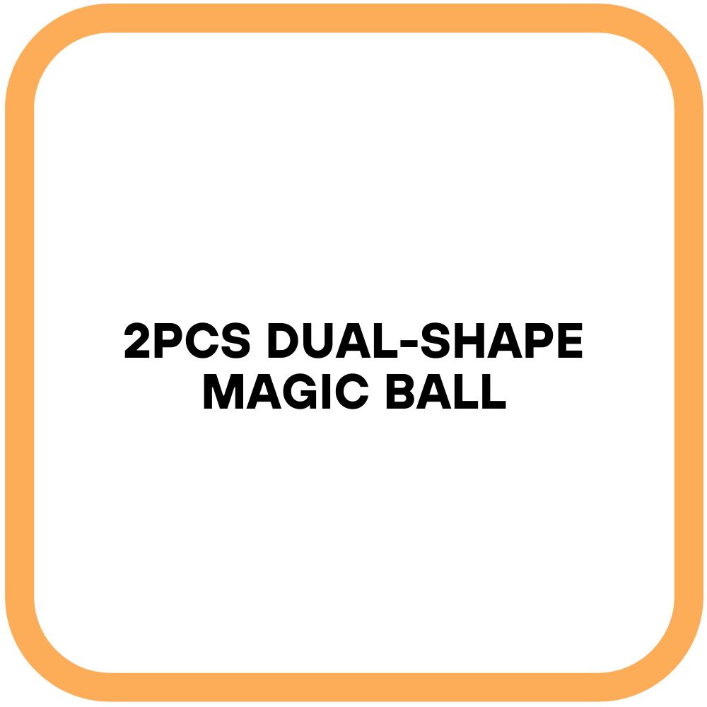 2pcs Dual-Shape Magic Ball