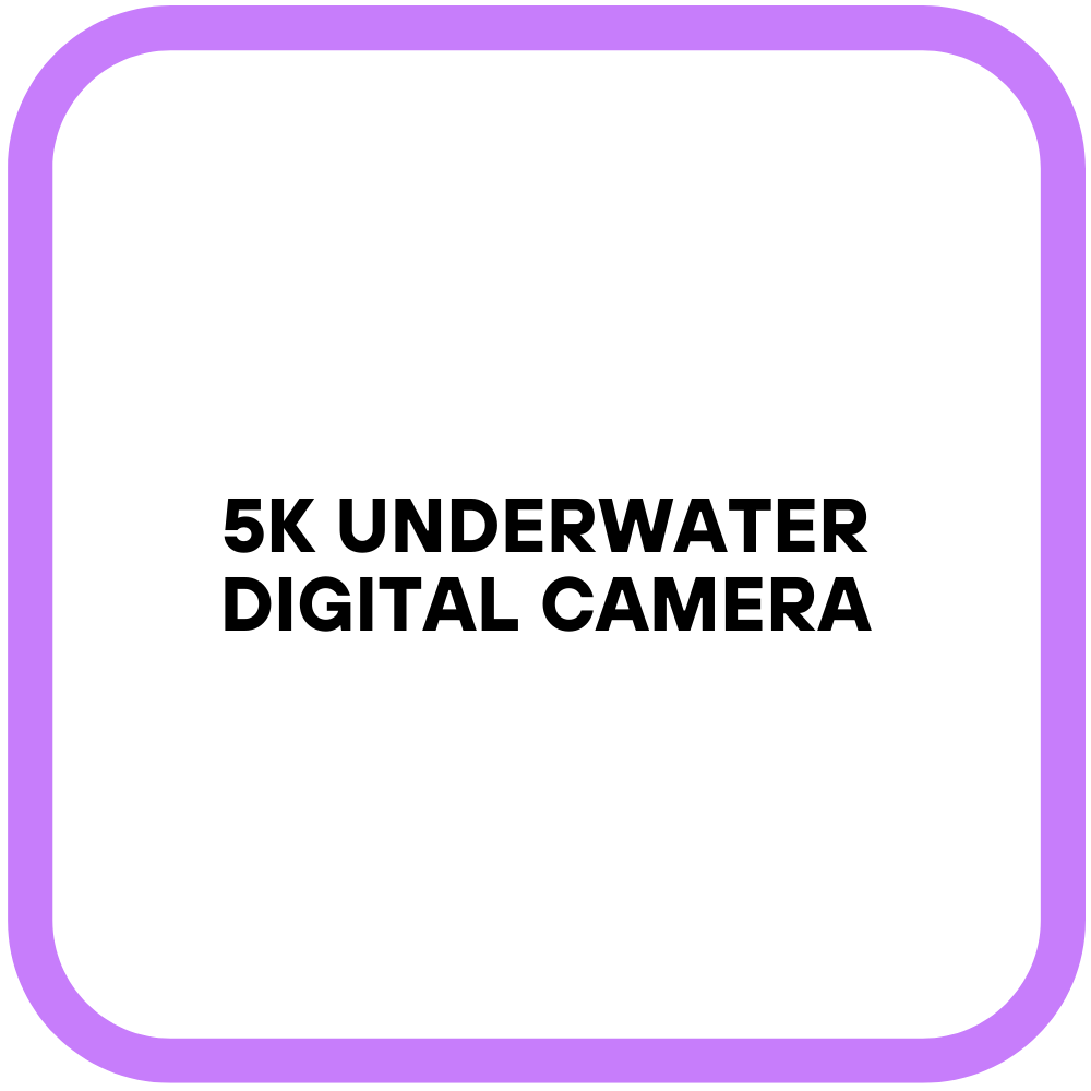 5K Underwater Digital Camera