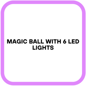 Magic Ball with 6 LED Lights