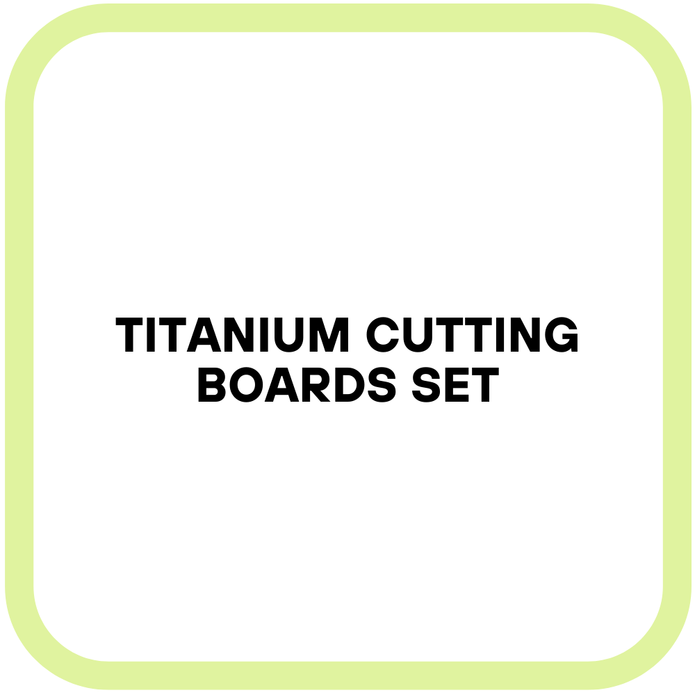 Titanium Cutting Boards Set