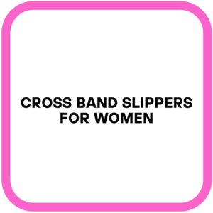 Cross Band Slippers For Women