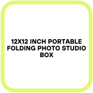 12x12 Inch Portable Folding Photo Studio Box