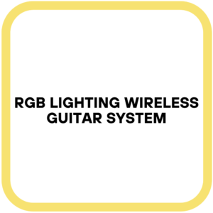 RGB Lighting Wireless Guitar System