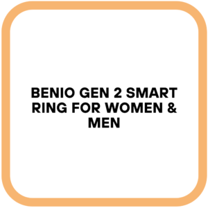 BENIO Gen 2 Smart Ring for Women & Men