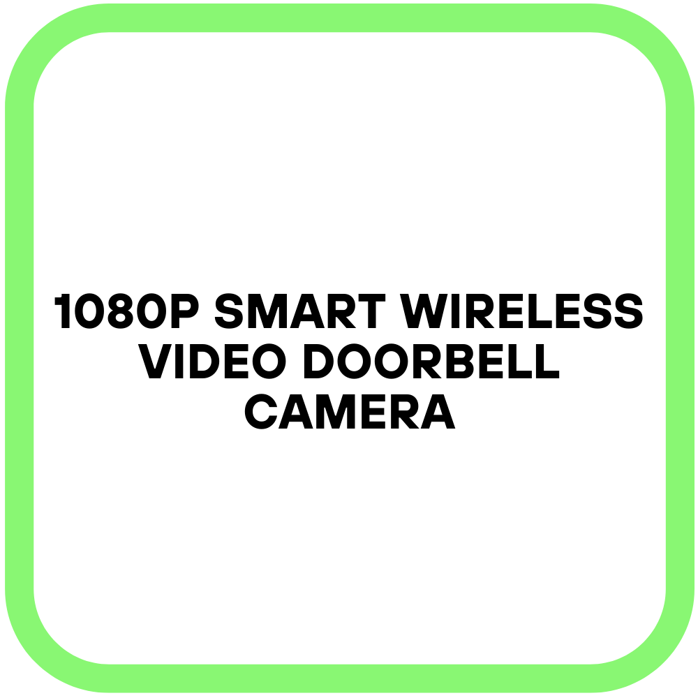 1080P Smart Wireless Video Doorbell Camera