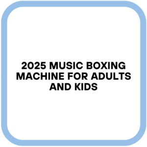 2025 Music Boxing Machine for Adults and Kids