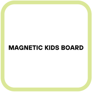 Magnetic kids board