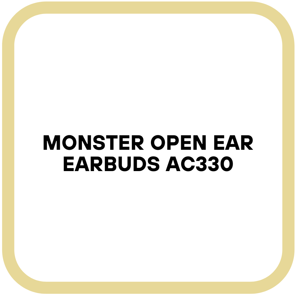 Monster Open Ear Earbuds AC330