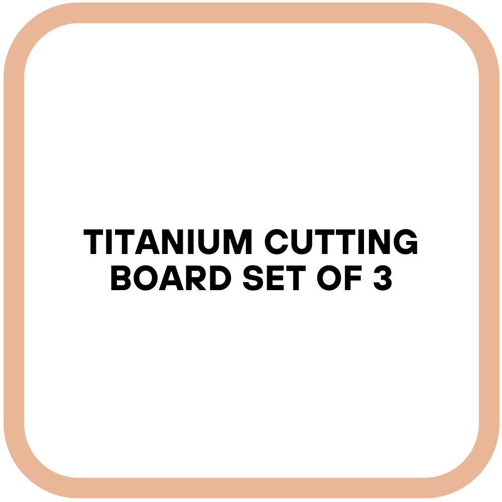 Titanium Cutting Board Set of 3