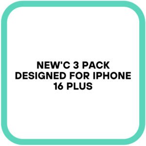 NEW'C 3 Pack Designed for iPhone 16 Plus