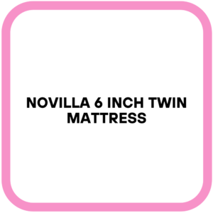 Novilla 6 Inch Twin Mattress