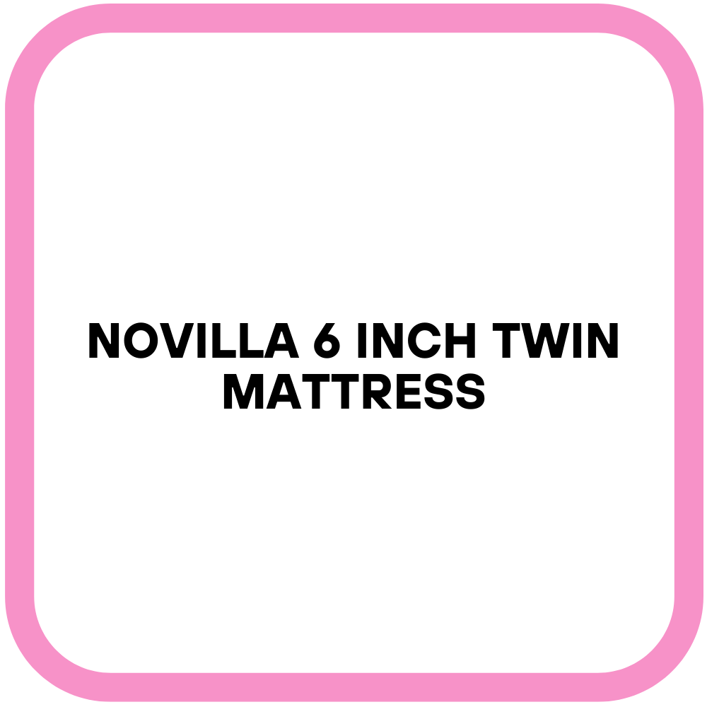 Novilla 6 Inch Twin Mattress