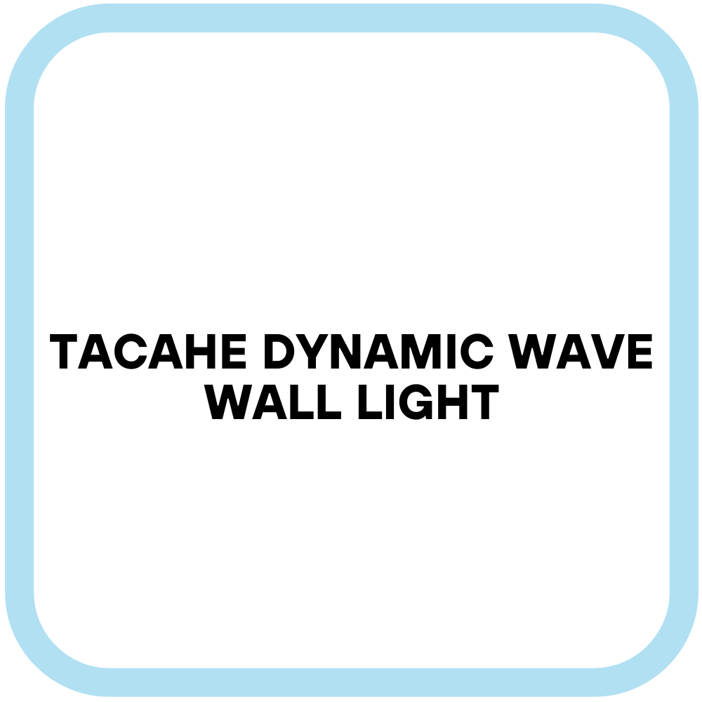 TACAHE Dynamic Wave Wall Light