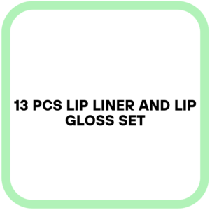 13 Pcs Lip Liner and Lip Gloss Set