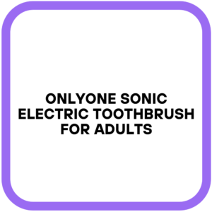 Onlyone Sonic Electric Toothbrush for Adults